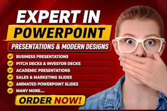 redesign and improve powerpoint presentation slides
