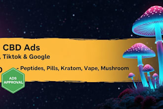 approve cbd ads cannabis hemp facebook google, crypto, forex, peptide ads