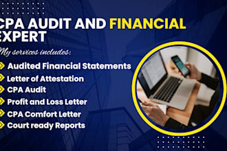do CPA audit, financial statements, letter of attestation, CPA letter