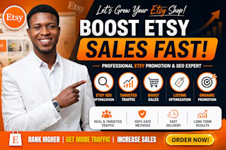 do etsy shop promotion, etsy SEO to increase etsy traffic and sales