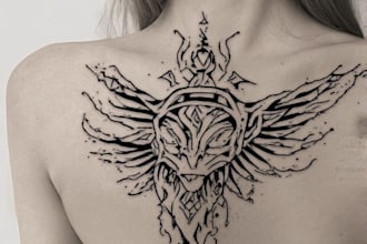draw high detail tribal tattoo designs for you