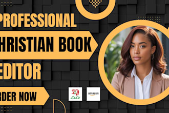 developmental edit format proofread christian book  memoir self help devotional