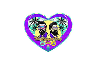 design longest day 5k medal logo