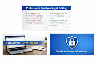 professional english proofreading and grammar editing