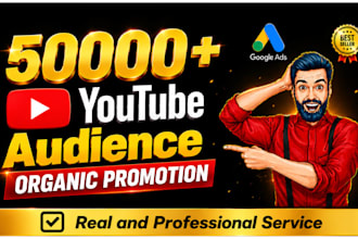 promote your youtube video with google ads for organic views and growth