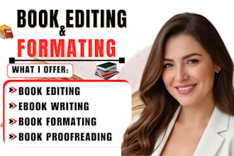 proofread, edit and format fiction novel