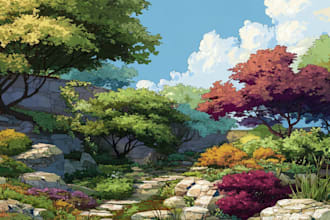 do landscape designs and visuals