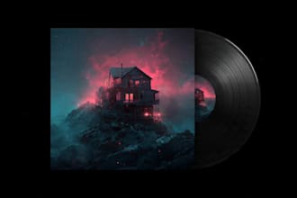 design your custom album cover art or music artwork