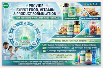 provide expert food, vitamin, and product formulation