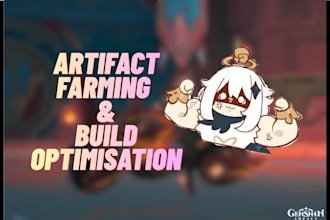 build your genshin impact character with proper artifacts
