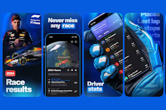 design app screenshots for play store and app store
