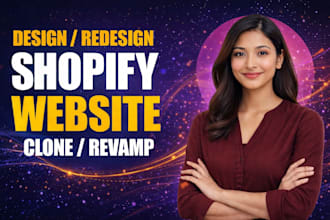 design, redesign shopify store, clone, copy shopify website