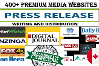 distribute your press release in canada with real media coverage