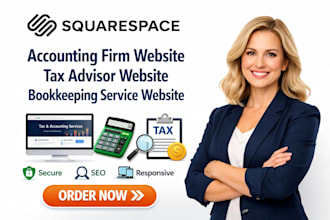 redesign accounting firm website tax advisor website bookkeeping service website