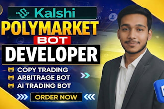 polymarket copy trading bot development polymarket arbitrage bot development