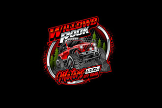 create high quality and beautiful jeep logo design