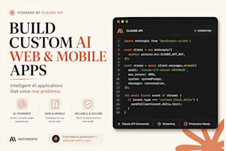 build custom claude ai agents and web apps using claude API