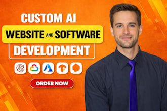 do ai website development, app and software development