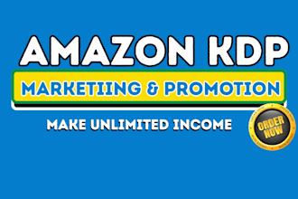 do amazon KDP book marketing and promotion for more visibility