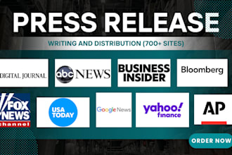 distribute your article to top media sites with off page SEO keywords backlinks