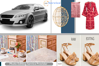 do bulk professional product retouched
