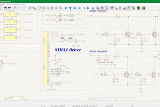 make professional schematic design for pcb