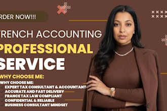 do french accounting, vat filing, german accounting,  german tax, vat tax filing