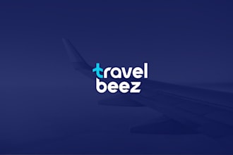 create a modern travel logo design for your brand