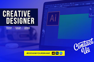 design modern branding and marketing graphics