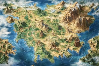 make a fantasy map for fantasy