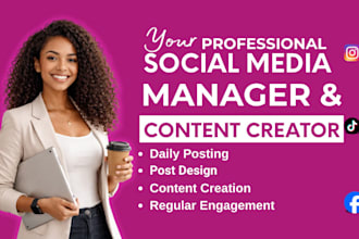 be your instagram content creator virtual assistant social media account handler