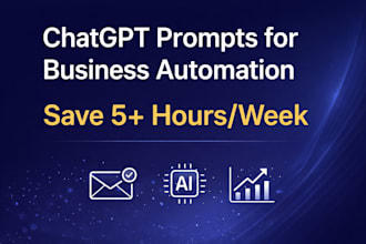 create chatgpt prompts for business automation and copywriting
