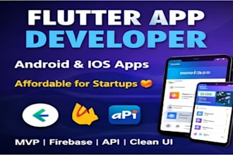 professional flutter app build