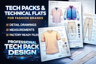 create a techpack apparel for fashion clothing, handbag and shoes