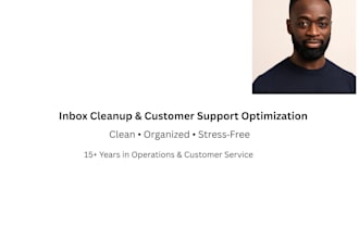 cleanup weekly micro service for inbox and customer service