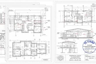 provide permit ready building plans with USA licensed architect, pe stamp