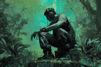 make a cover art for you breakcore or jungle track