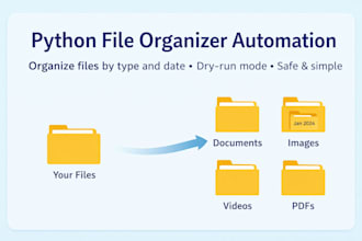 automate and organize your files using python