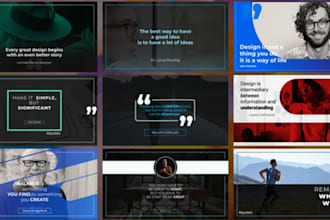 design pitch deck and marketing presentations in powerpoint