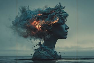 design a professional album cover