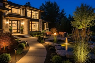 design professional landscape lighting for your project