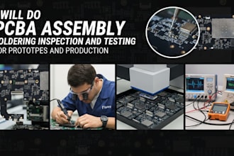 do pcba assembly soldering inspection and testing for prototypes and production