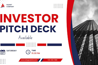 design commercial real estate pitch deck investment brochure sales deck