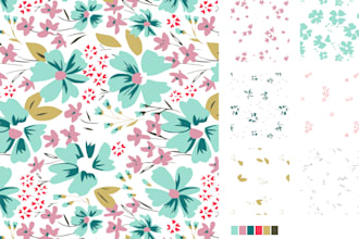 do colour separation and spot channel for textile design