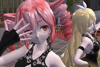 create, edit, fix, port and rig 3d model for vrm, vrchat, vroid, mmd, koikatsu