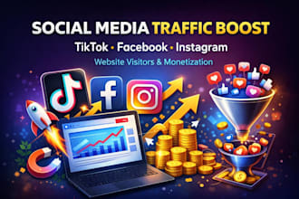 link promotion tiktok, facebook monetization grow instagram for website traffic