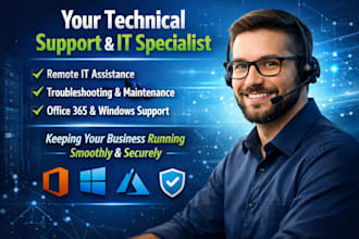 provide managed IT services for o365, azure, and IT suppport