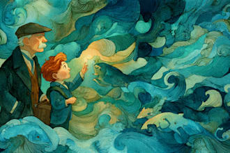 llustrate children story book illustration watercolor