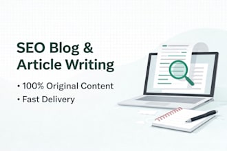 write SEO friendly blog posts and articles