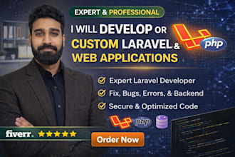 fix PHP laravel bugs, errors, performance and backend issues